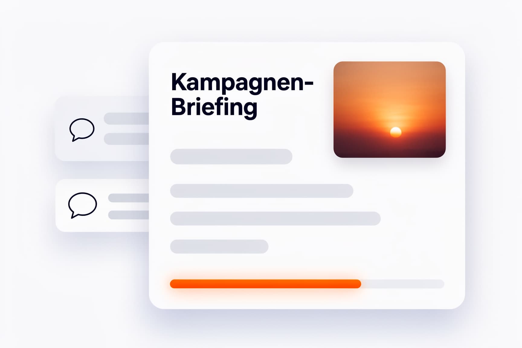 GORILIA Produktdemo, Schritt 3: Output erstellen.